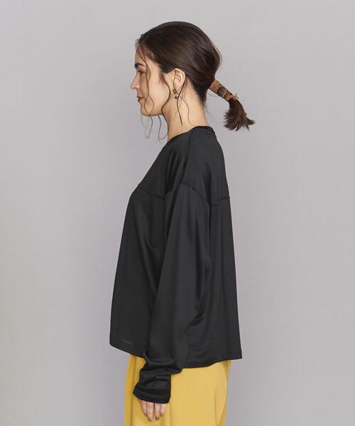 6ビューティーアンドユース　フットボールシアー長袖Tシャツ BEAUTY&YOUTH UNITED ARROWS（ビューティーアンドユース