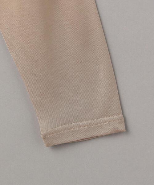 BEAUTY&YOUTH UNITED ARROWS（ビューティーアンドユースユナイテッドアローズ）の「BY シアーロングスリーブ フットボールTシャツ（Tシャツ/カットソー・レディース・ライム/ナチュラル/ブラック/ピンク・FREE）」の18枚目の写真