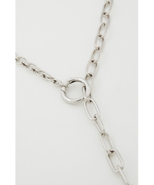 SLY（スライ）の「DOCKING CHAIN N/C ドッキングチェーン ネックレス（ネックレス・レディース・シルバー/ゴールド・FREE）」の16枚目の写真