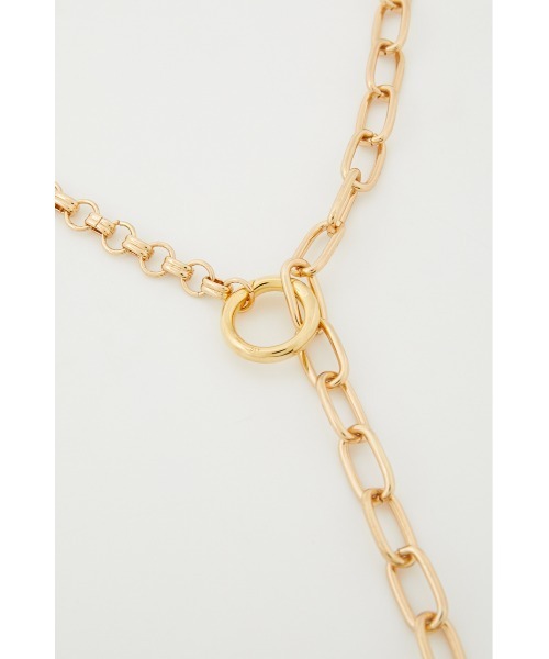 SLY（スライ）の「DOCKING CHAIN N/C ドッキングチェーン ネックレス（ネックレス・レディース・シルバー/ゴールド・FREE）」の11枚目の写真