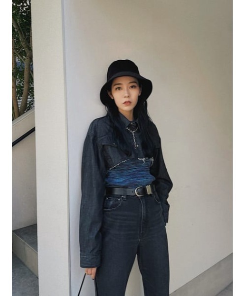 SLY（スライ）の「DOCKING CHAIN N/C ドッキングチェーン ネックレス（ネックレス・レディース・シルバー/ゴールド・FREE）」の4枚目の写真