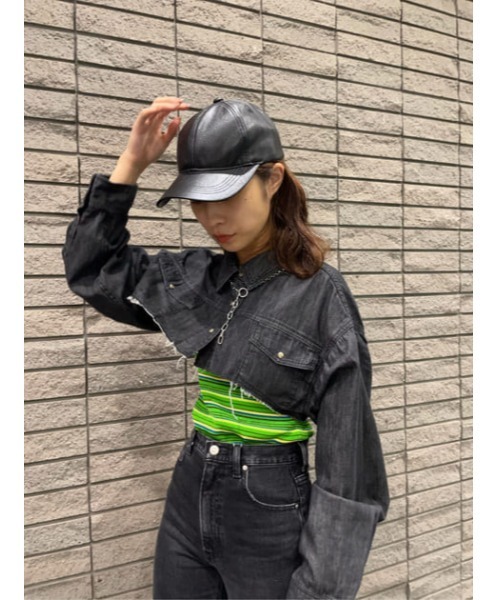 SLY（スライ）の「DOCKING CHAIN N/C ドッキングチェーン ネックレス（ネックレス・レディース・シルバー/ゴールド・FREE）」の5枚目の写真