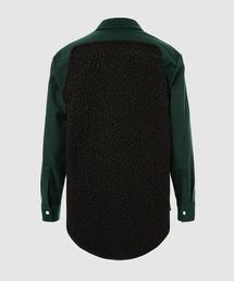 NAMACHEKO ナマチェコashtrakan overshirt green NAMACHEKO ナマチェコashtrakan overshirt green