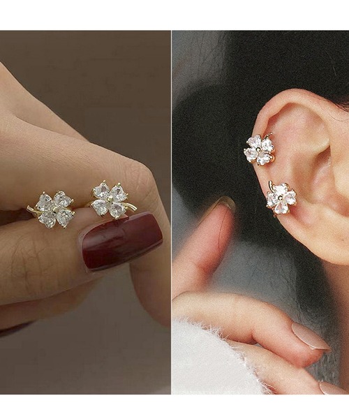 florist（フローリスト）の「トレンドデザインのゴールドイヤーカフ（イヤーカフ・レディース・その他1/その他2/その他3/その他4/その他5/その他6/その他7/その他8/その他9/その他10・FREE）」の10枚目の写真