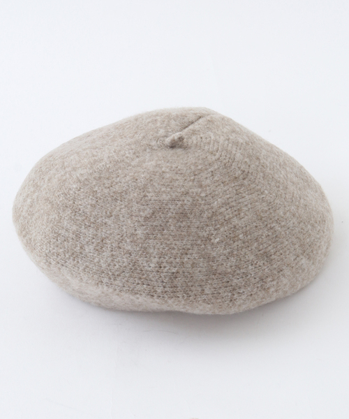 MELROSE claire(メルローズ クレール)の「【アンチピリング加工で毛玉が出来づらい♪ベレー帽】(ハンチング/ベレー帽・レディース・ブラック/ベージュ/ブラウン・FREE)」の11枚目の写真