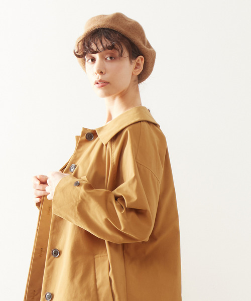 MELROSE claire(メルローズ クレール)の「【アンチピリング加工で毛玉が出来づらい♪ベレー帽】(ハンチング/ベレー帽・レディース・ブラック/ベージュ/ブラウン・FREE)」の15枚目の写真