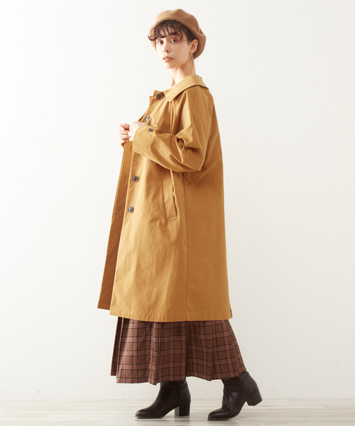 MELROSE claire(メルローズ クレール)の「【アンチピリング加工で毛玉が出来づらい♪ベレー帽】(ハンチング/ベレー帽・レディース・ブラック/ベージュ/ブラウン・FREE)」の16枚目の写真