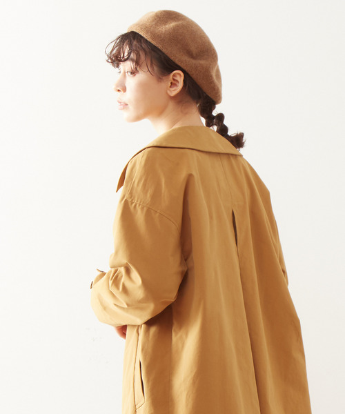 MELROSE claire(メルローズ クレール)の「【アンチピリング加工で毛玉が出来づらい♪ベレー帽】(ハンチング/ベレー帽・レディース・ブラック/ベージュ/ブラウン・FREE)」の17枚目の写真