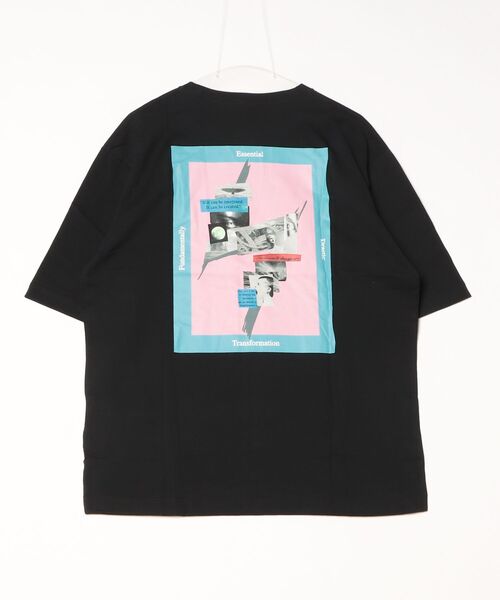 ONE DAY KMC （ワンデイケーエムシー）の「【SIXSENCERECORD×FRANKLIN & MARSHALL】プリントS/S TEE（Tシャツ/カットソー・メンズ・ブラック/ホワイト・LARGE/MEDIUM/X-LARGE）」の3枚目の写真