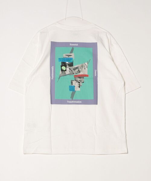 ONE DAY KMC （ワンデイケーエムシー）の「【SIXSENCERECORD×FRANKLIN & MARSHALL】プリントS/S TEE（Tシャツ/カットソー・メンズ・ブラック/ホワイト・LARGE/MEDIUM/X-LARGE）」の4枚目の写真