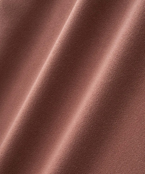 Chaco closet（チャコ クローゼット）の「ウエストゴム センターシーム ストレートパンツ（スラックス・レディース・ピンク・M/TM）」の7枚目の写真