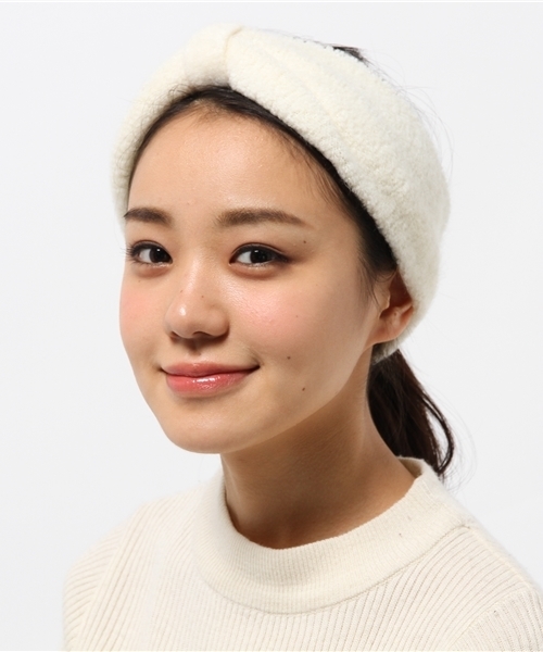 WEGO(ウィゴー)の「WEGO/ニットターバン(ヘアバンド・レディース・ホワイト/ブラック/ライトグレー/グリーン/ネイビー/キャメル/ピンク・FREE)」の12枚目の写真