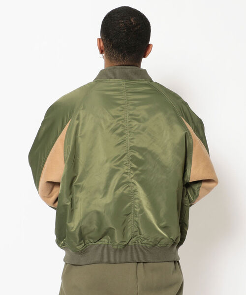 LIBERE（リベーレ）の「LIBERE リベーレ /MA-1 JACKET / KHAKI/ユニ 