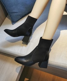 KOR | サイドゴアショートブーツ(ブーツ)