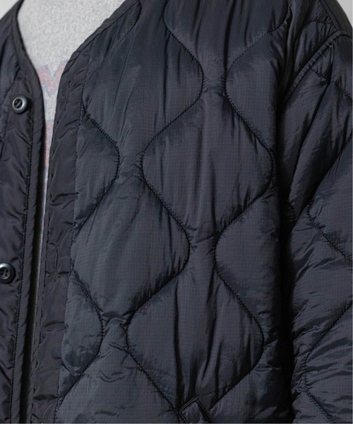 EDIFICE（エディフィス）の「ミリタリーライナー 2WAYキルティングコート（ミリタリージャケット・メンズ・ブラック/ベージュ・SMALL/MEDIUM/LARGE）」の20枚目の写真