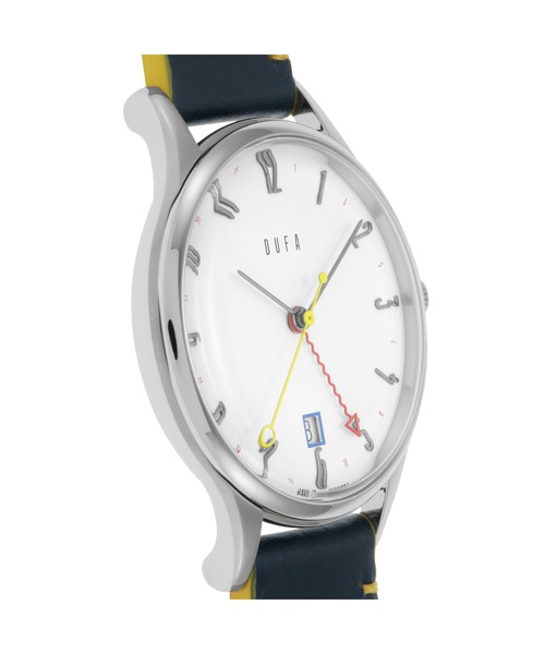 DUFA（ドゥッファ）の「DUFA/ドゥッファ BAUHAUS100th/バウハウス100周年記念モデル 腕時計 DF-9006-0C ユニセックス（アナログ腕時計・メンズ・ホワイト・FREE）」の3枚目の写真