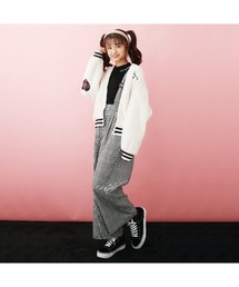 Candychuu | サス付きチェックワイドパンツ(その他パンツ)
