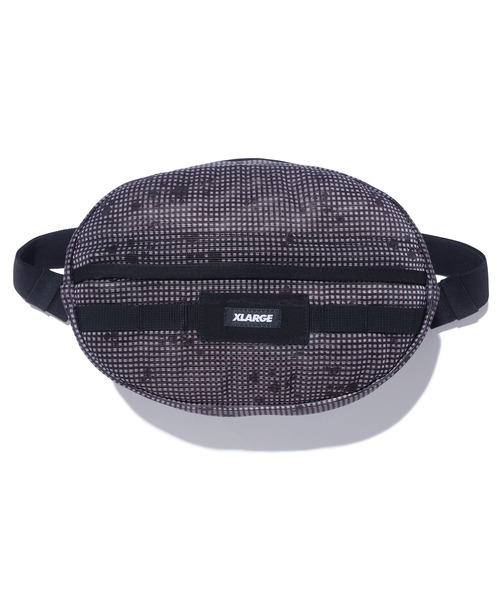 XLARGE(エクストララージ)の「MESH WAIST BAG(ボディバッグ/ウエストポーチ・メンズ・ブラック/グレー/オリーブ・ONE SIZE)」の4枚目の写真