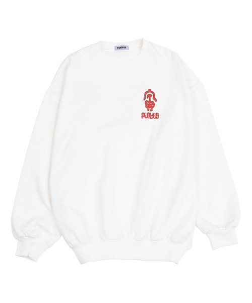 PUNYUS（プニュズ）の「寅プリントスウェット（スウェット・レディース・ホワイト/ブラック・4/3）」の13枚目の写真