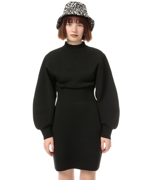 SLY（スライ）の「DOLMAN S/L KNIT OP ドルマンスリット ニット