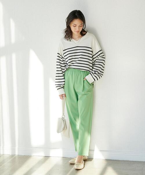 美品　グリーンレーベルリラクシング　ストレッチ　パンツ　セットアップ　４２ 別注/WEB限定】＜3/2 WORKS＞GLR チノパンツ -ストレッチ