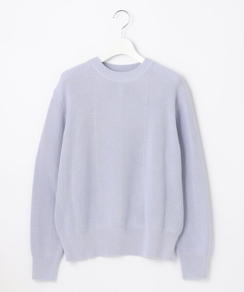 J.PRESS Ladies(J.プレス レディス)の「【洗える】コットンアクリルコード ニット(ニット/セーター・レディース・ライラック系/ホワイト系/ライトグリーン系/ピンク系・SMALL)」の12枚目の写真