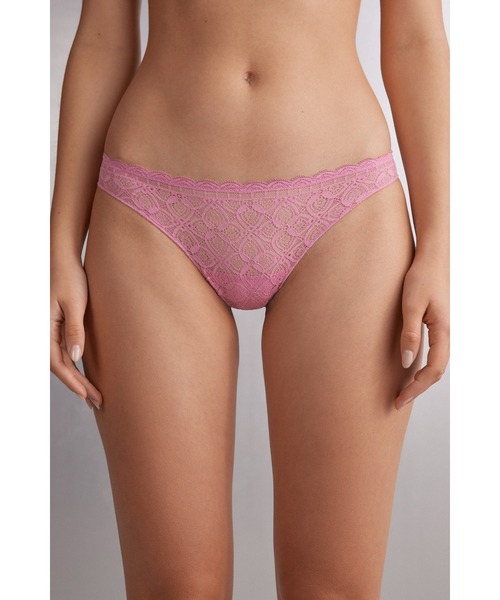 セール】レース＆マイクロファイバー ブラジリアン（ショーツ
