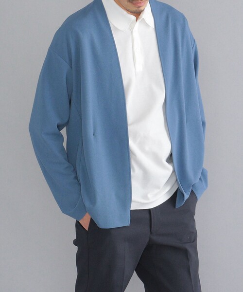 Ships Japan Quality カルゼ ノーカラー カーディガン カーディガン ボレロ Ships シップス のファッション通販 Zozotown