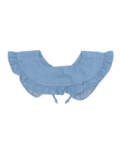 apres jour mignon（アプレジュールミニョン）の「デニムフリル付け襟【ZOZOTOWN限定アイテム】（付け襟・レディース・ブルー・ONESIZE）」の8枚目の写真