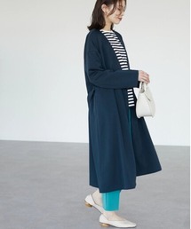 Green　Parks | 花粉防止 着流しすっきりコート＊(ノーカラーコート)