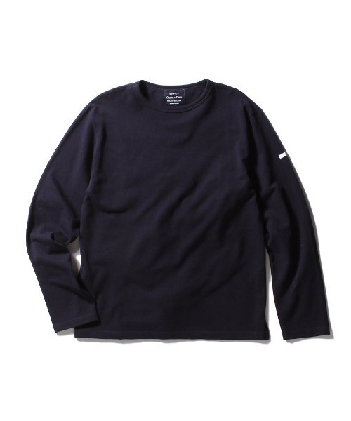EDIFICE(エディフィス)の「◇FRANCE.MADE CHANTECLAIR/シャントクレール カノコ WEAVE L/S (Tシャツ/カットソー・メンズ・ホワイト/ネイビー・46/44/48)」の12枚目の写真
