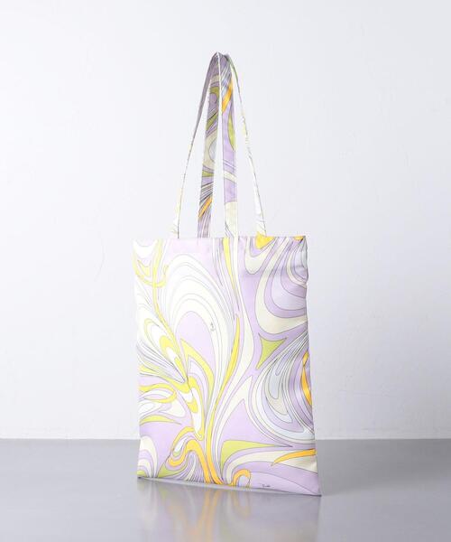 EMILIO PUCCI（エミリオプッチ）の「＜EMILIO PUCCI（エミリオ プッチ）＞WAVE PRT トートバッグ ■■■（トートバッグ・レディース・ライトピンク/ライラック・FREE）」の3枚目の写真