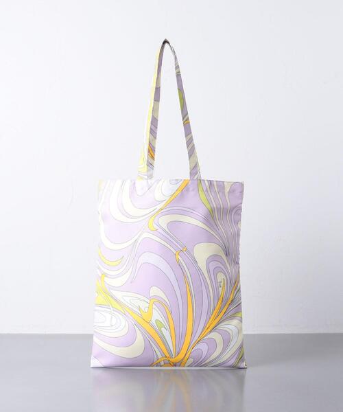 EMILIO PUCCI（エミリオプッチ）の「＜EMILIO PUCCI（エミリオ プッチ）＞WAVE PRT トートバッグ ■■■（トートバッグ・レディース・ライトピンク/ライラック・FREE）」の5枚目の写真
