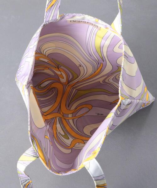 EMILIO PUCCI（エミリオプッチ）の「＜EMILIO PUCCI（エミリオ プッチ）＞WAVE PRT トートバッグ ■■■（トートバッグ・レディース・ライトピンク/ライラック・FREE）」の10枚目の写真