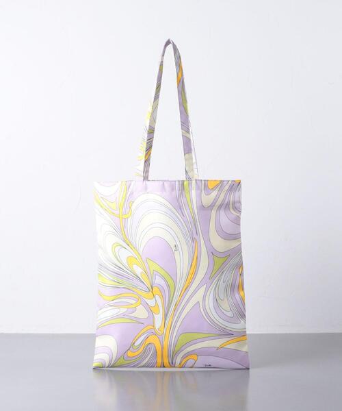 EMILIO PUCCI（エミリオプッチ）の「＜EMILIO PUCCI（エミリオ プッチ）＞WAVE PRT トートバッグ ■■■（トートバッグ・レディース・ライトピンク/ライラック・FREE）」の12枚目の写真