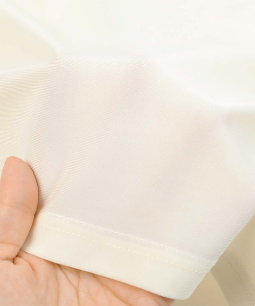 SEA DRESS（シードレス）の「バックシャンロングラッシュガード（ラッシュガード・レディース・ブラック/クリーム/チョコ・M/L）」の15枚目の写真