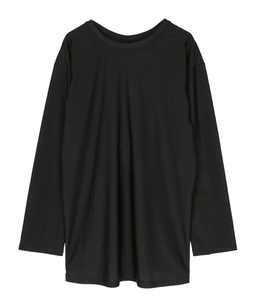 SEA DRESS（シードレス）の「バックシャンロングラッシュガード（ラッシュガード・レディース・ブラック/クリーム/チョコ・M/L）」の22枚目の写真