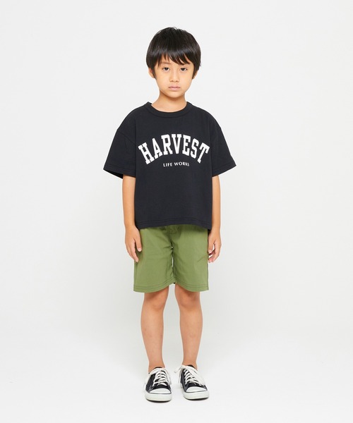 FOV（フォブ）の「フォブ HARVEST ラウンドビッグ Tシャツ（Tシャツ/カットソー・キッズ・ベージュ系その他/グレー/ブラック・S/XL/L/F/M）」の4枚目の写真