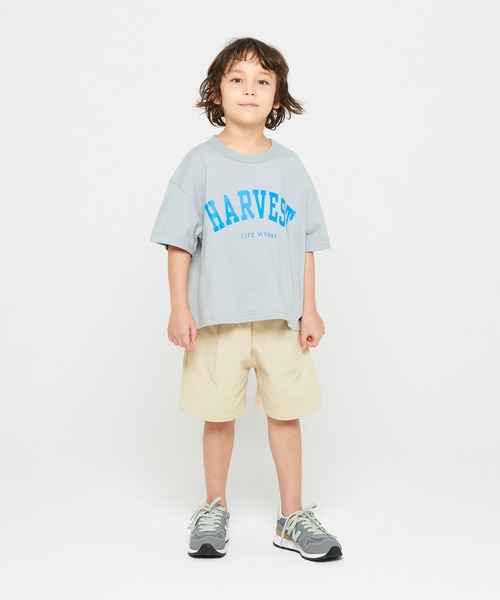 FOV（フォブ）の「フォブ HARVEST ラウンドビッグ Tシャツ（Tシャツ/カットソー・キッズ・ベージュ系その他/グレー/ブラック・S/XL/L/F/M）」の5枚目の写真