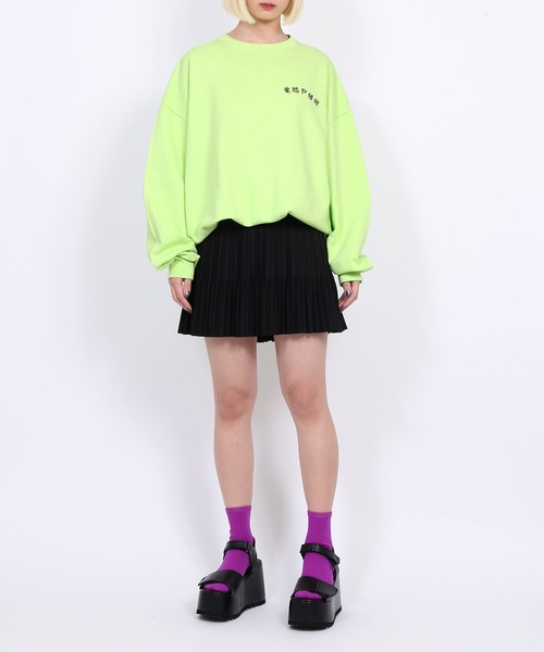 PUNYUS（プニュズ）の「電脳スウェット（スウェット・レディース・ピンク/グリーン/オートミール/スミクロ・4/3）」の19枚目の写真