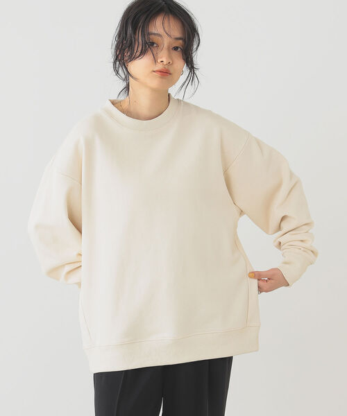 B:MING by BEAMS(ビーミングバイビームス)の「B:MING by BEAMS / 裏毛スウェット キャミソールワンピース セットアップ(ワンピース・レディース・ブラック/ベージュ/サックスブルー・SMALL/MEDIUM)」の17枚目の写真