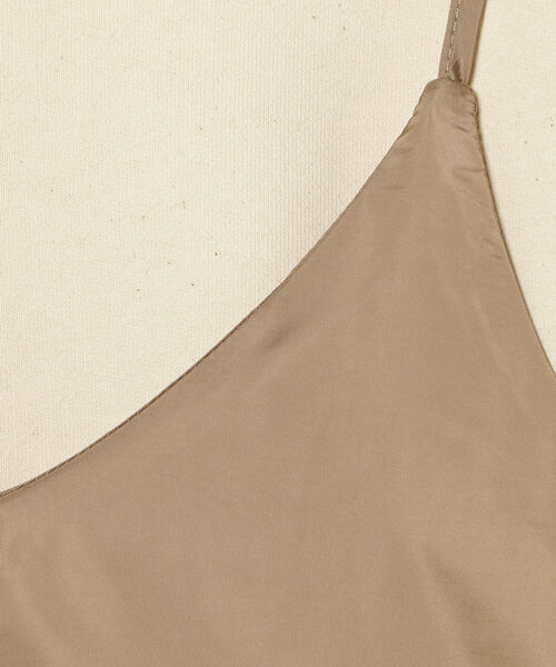 B:MING by BEAMS(ビーミングバイビームス)の「B:MING by BEAMS / 裏毛スウェット キャミソールワンピース セットアップ(ワンピース・レディース・ブラック/ベージュ/サックスブルー・SMALL/MEDIUM)」の20枚目の写真