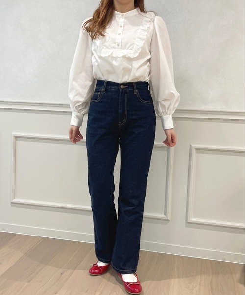 apres jour(アプレジュール)の「レースフリルブラウス【ZOZOTOWN限定アイテム】(シャツ/ブラウス・レディース・ブラック系その他/オフホワイト・フリー/X-LARGE)」の9枚目の写真