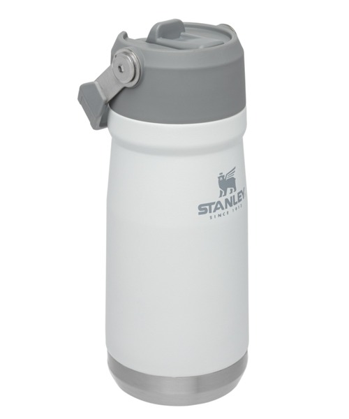 STANLEY(スタンレー)の「【STANLEY】スタンレー アイスフローフリップストロー真空ウォーターボトル 0.5L(水筒・メンズ・ホワイト/チャコールグレー・FREE)」の8枚目の写真