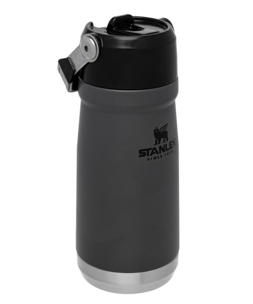 STANLEY(スタンレー)の「【STANLEY】スタンレー アイスフローフリップストロー真空ウォーターボトル 0.5L(水筒・メンズ・ホワイト/チャコールグレー・FREE)」の6枚目の写真