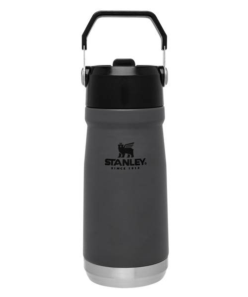 STANLEY(スタンレー)の「【STANLEY】スタンレー アイスフローフリップストロー真空ウォーターボトル 0.5L(水筒・メンズ・ホワイト/チャコールグレー・FREE)」の7枚目の写真
