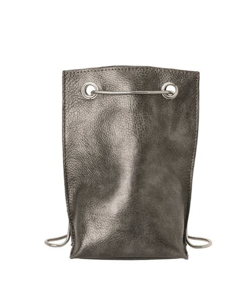 MURUA（ムルーア）の「チェーンドロストバッグ（ショルダーバッグ・レディース・アイボリー/ブラック/ブルー・FREE）」の17枚目の写真