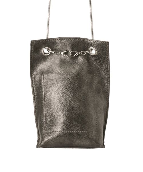 MURUA（ムルーア）の「チェーンドロストバッグ（ショルダーバッグ・レディース・アイボリー/ブラック/ブルー・FREE）」の15枚目の写真