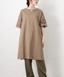 ORGABITS オーガビッツ スリットTシャツワンピース
