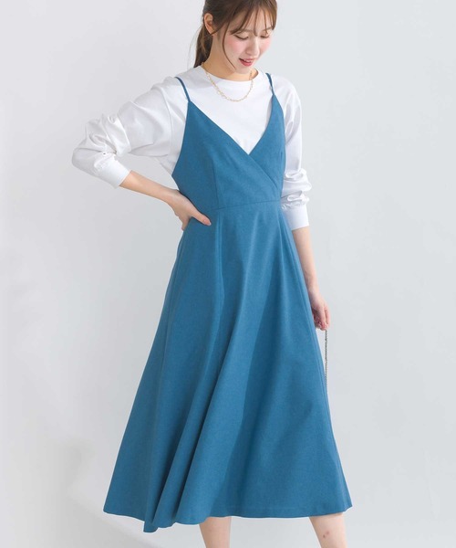 MYLAN　バックリボン キャミワンピース　シナモン MYLAN バックリボン キャミワンピース シナモン